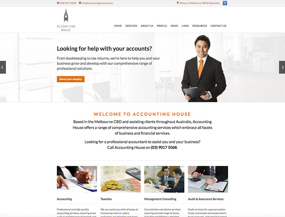 Accounting House website.