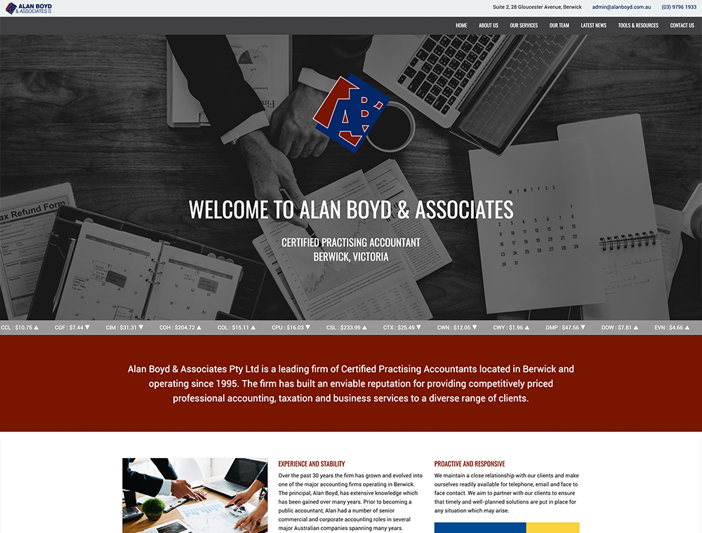 Alan Boyd and Associates website.
