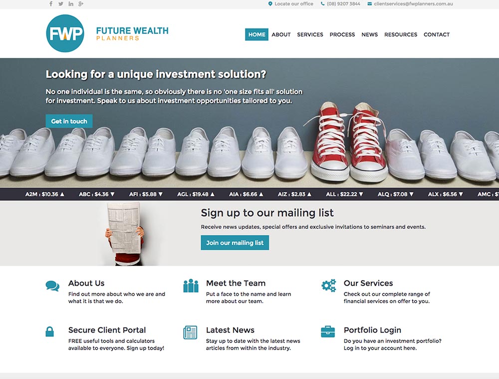 Future Wealth Planners website.